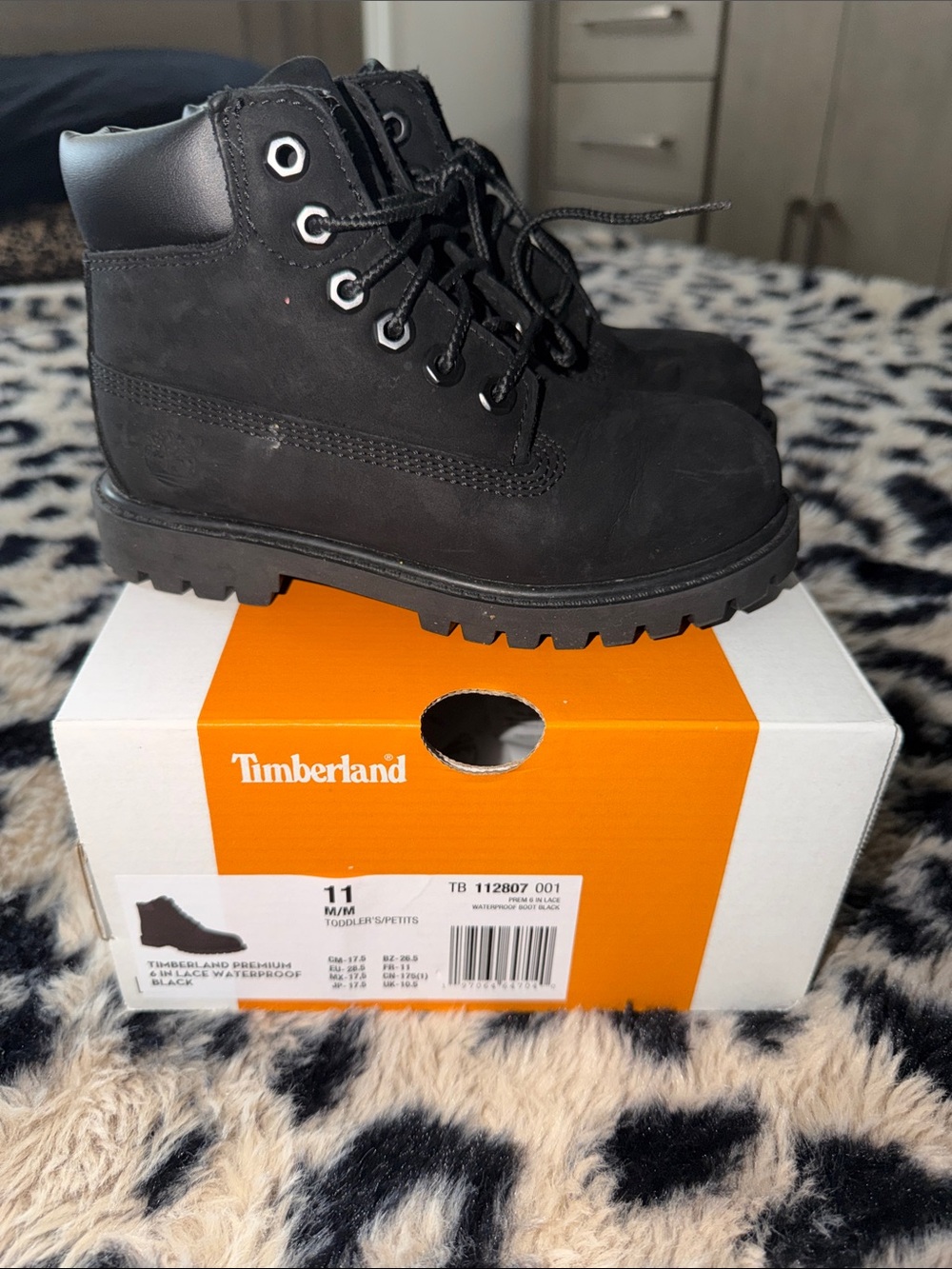 Timberland Toddler Kids Boots Size 11C Worn ONCE ! Great Condition !